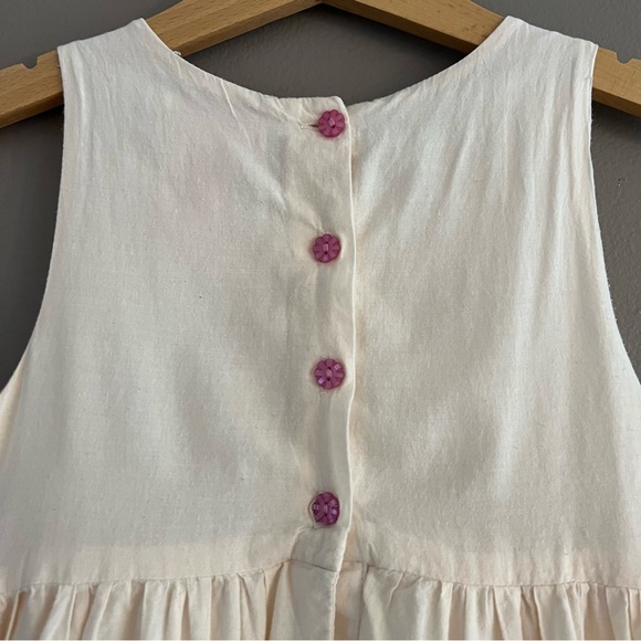 Tommy Bahama Girls Size 6 Summer Spring Floral Blue Tiered Dress Sleeveless - Picture 6 of 10